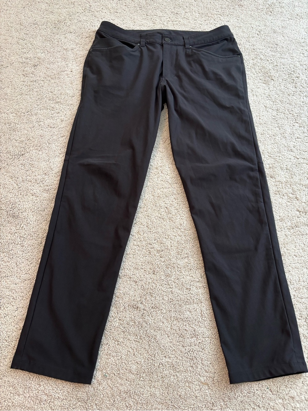 lululemon athletica Men's Black ABC Pants, Size 31